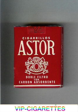 Astor cigarettes Doble Filtro Con Carbon Absorbente