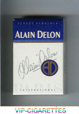Alain Delon Finest Virginia International cigarettes