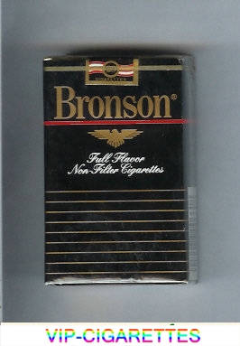 Bronson Full Flavor Non-Filter cigarettes
