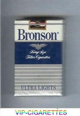 Bronson Ultra Lights cigarettes