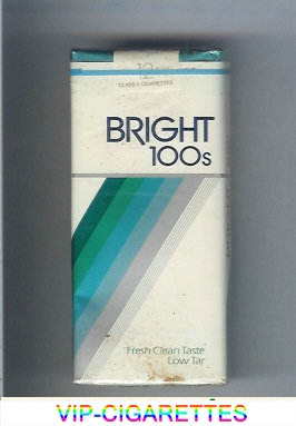 Bright 100s cigarettes 12 USA