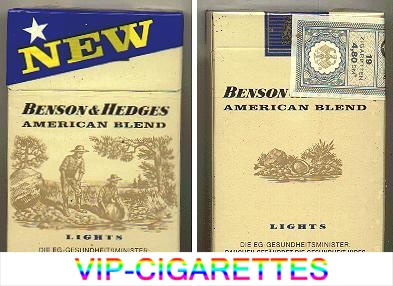 Benson and Hedges American Blend Lights cigarettes Germany