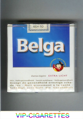 Belga Licht Extra Licht cigarettes White&Blue soft box