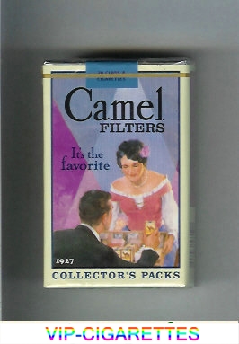 Camel Collectors Packs 1927 Filters cigarettes soft box