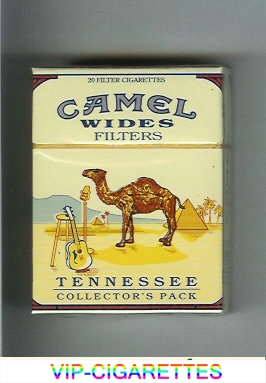 Camel Collector Pack Tennessee Wides Filters cigarettes hard box