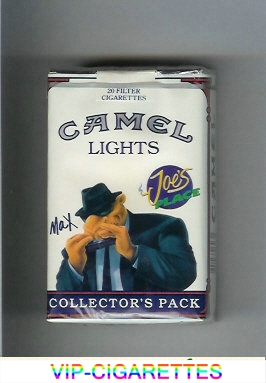 Camel Collectors Pack Joes Place Max Lights cigarettes soft box