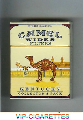 Camel Collectors Pack Kentucky Wides Filters cigarettes hard box