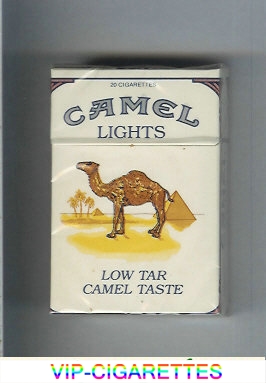 Camel Lights Low Tar Camel Taste cigarettes king size hard box