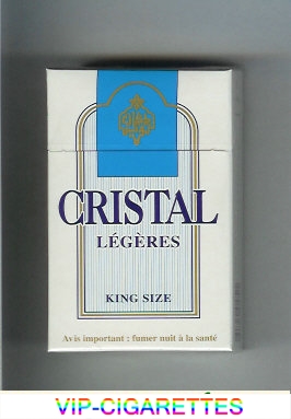 Cristal Legeres cigarettes