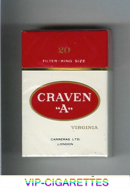 Craven A Virginia Cigarettes