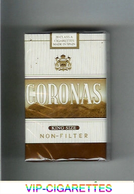 Coronas Non-Filter cigarettes king size