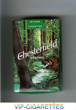 Chesterfield Menthol Filter cigarettes soft box