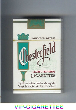 Chesterfield Menthol Lights cigarettes