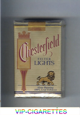 Chesterfield Lights cigarettes