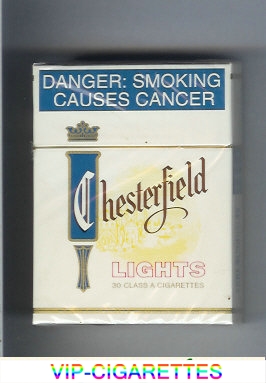 Chesterfield Lights cigarettes South Africa