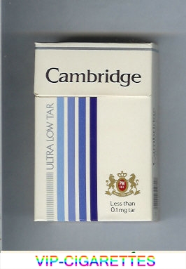 Cambridge Ultra Low Tar cigarettes