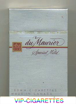 Du Maurier Special Mild 25s 100s cigarettes hard box