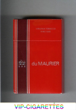 Du Maurier cigarettes hard box