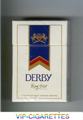 Derby cigarettes hard box