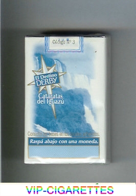 Derby El Destino Derby Suaves Cataratas del Iguazu cigarettes soft box