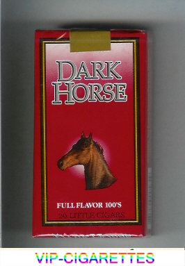 Dark Horse Full Flavor 100s cigarettes soft box