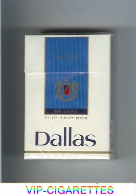 Dallas De Luxo Suave cigarettes hard box