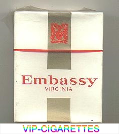 Embassy Virginia cigarettes hard box