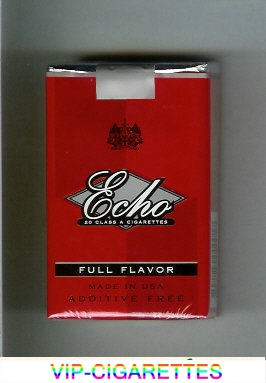 Echo Full Flavor cigarettes soft box