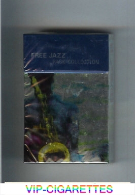 Free Jazz Pack Collection design 1999 foto Attila Durak Cigarettes hard box