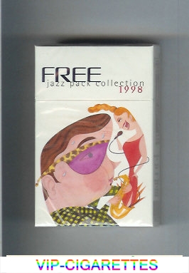 Free Jazz Pack Collection 1998 hard box Cigarettes