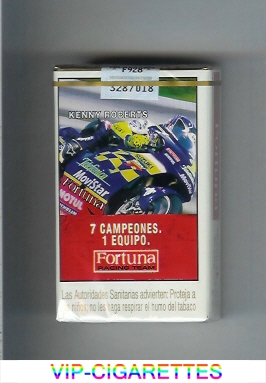 Fortuna Racing Team 7 Campeones. 1 Equipo Kenny Roberts cigarettes soft box
