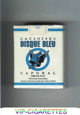 Gauloises Disque Bleu Caporal cigarettes soft box