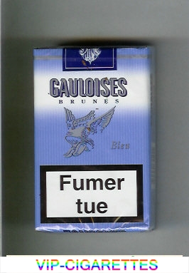 Gauloises Brunes Bleu cigarettes soft box