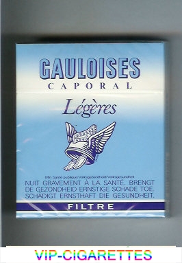 Gauloises Caporal Legeres Filtre 25s cigarettes hard box