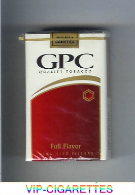 GPC Quality Tabacco Full Flavor King Size Filters Cigarettes soft box