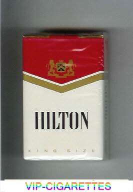 Hilton King Size cigarettes soft box