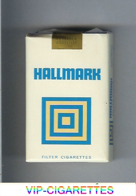 Hallmark Filter cigarettes soft box