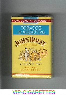 John Rolfe Original cigarettes soft box