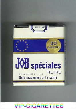 JOB Specilaes Filtre white and blue cigarettes soft box