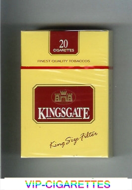 Kingsgate cigarettes hard box