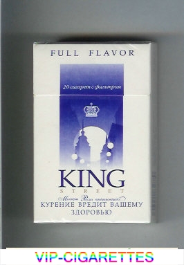 King StreetFull Flavor cigarettes hard box