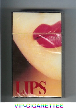 Lips Super Light 100s cigarettes hard box