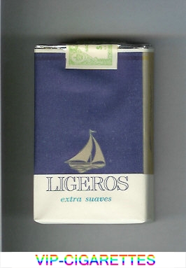 Ligeros Extra Suaves cigarettes soft box