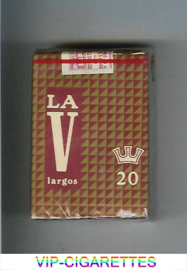 La V Largos cigarettes soft box