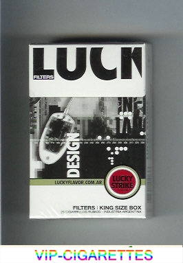 Lucky Strike Filters Design cigarettes hard box