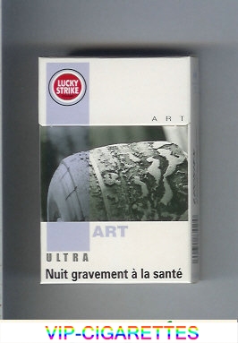 Lucky Strike Ultra Art cigarettes hard box
