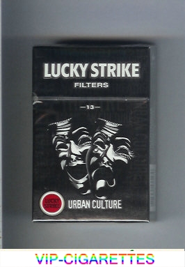 Lucky Strike Urban Culture Filters 13 cigarettes hard box