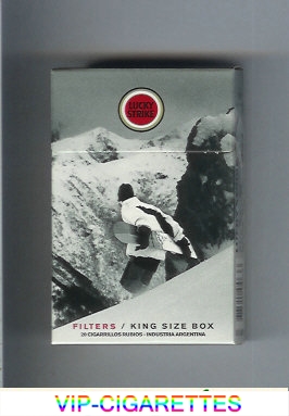 Lucky Strike Snowpacks Filter cigarettes hard box