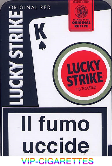 Lucky Strike LUCKY Original Red with K cigarettes Tin Pack