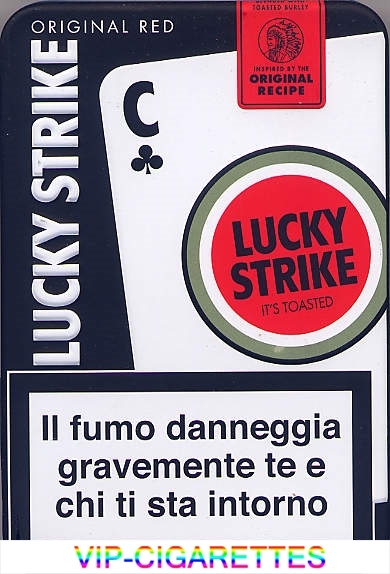 Lucky Strike Tin Pack LUCKY Original Red cigarettes
